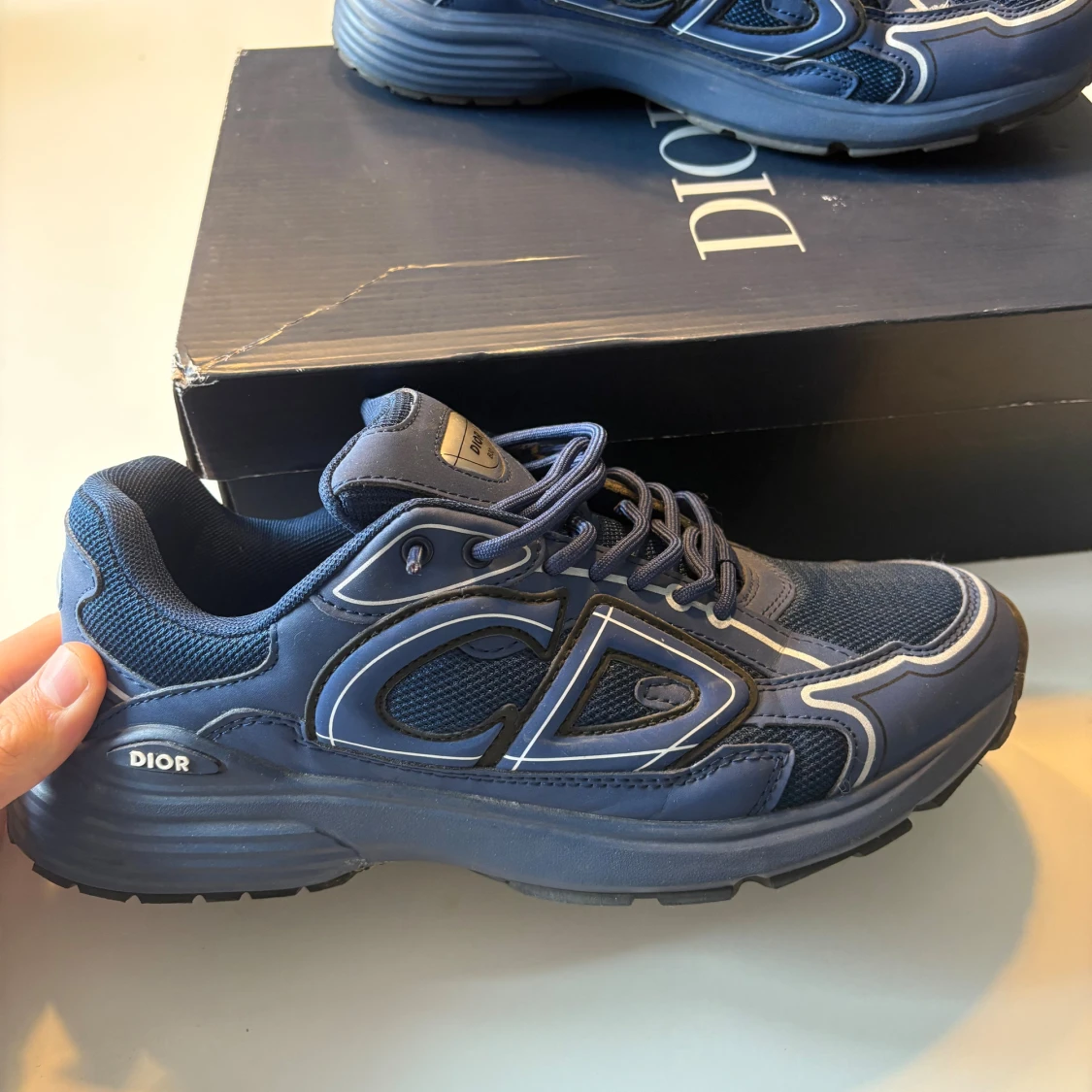 Blå Dior B30 sneakers - 1