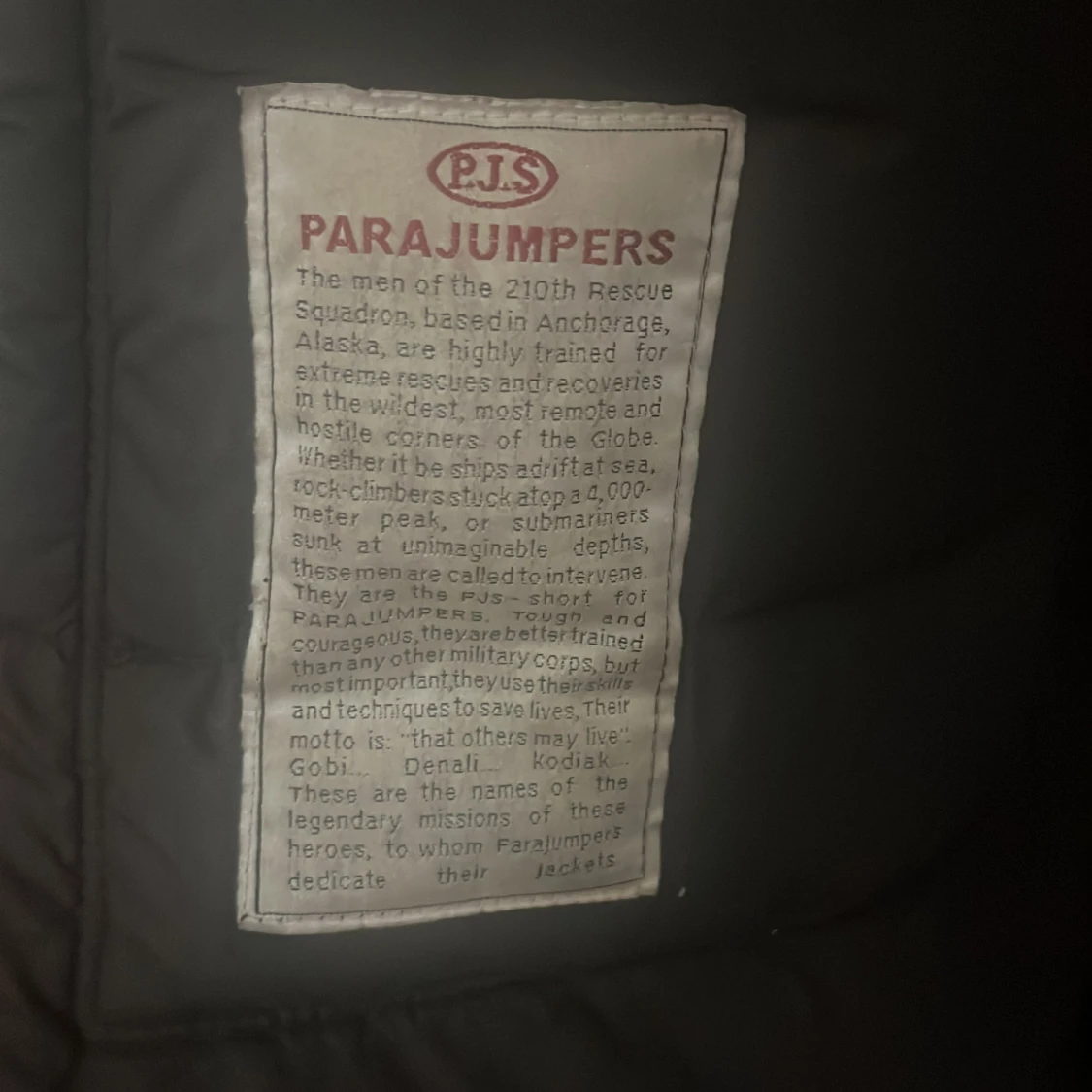 Mörkbrun dunjacka Parajumpers med päls - 3