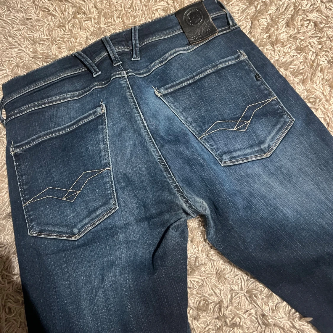 Replay anbass hyperflex jeans slim fit herr w32 - 4