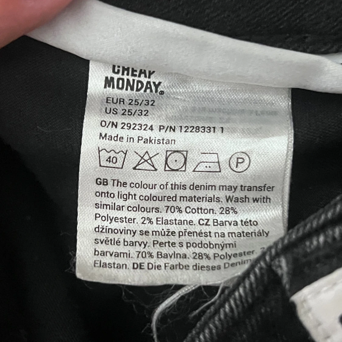 Bootcut jeans från Cheap Monday, svart - 2