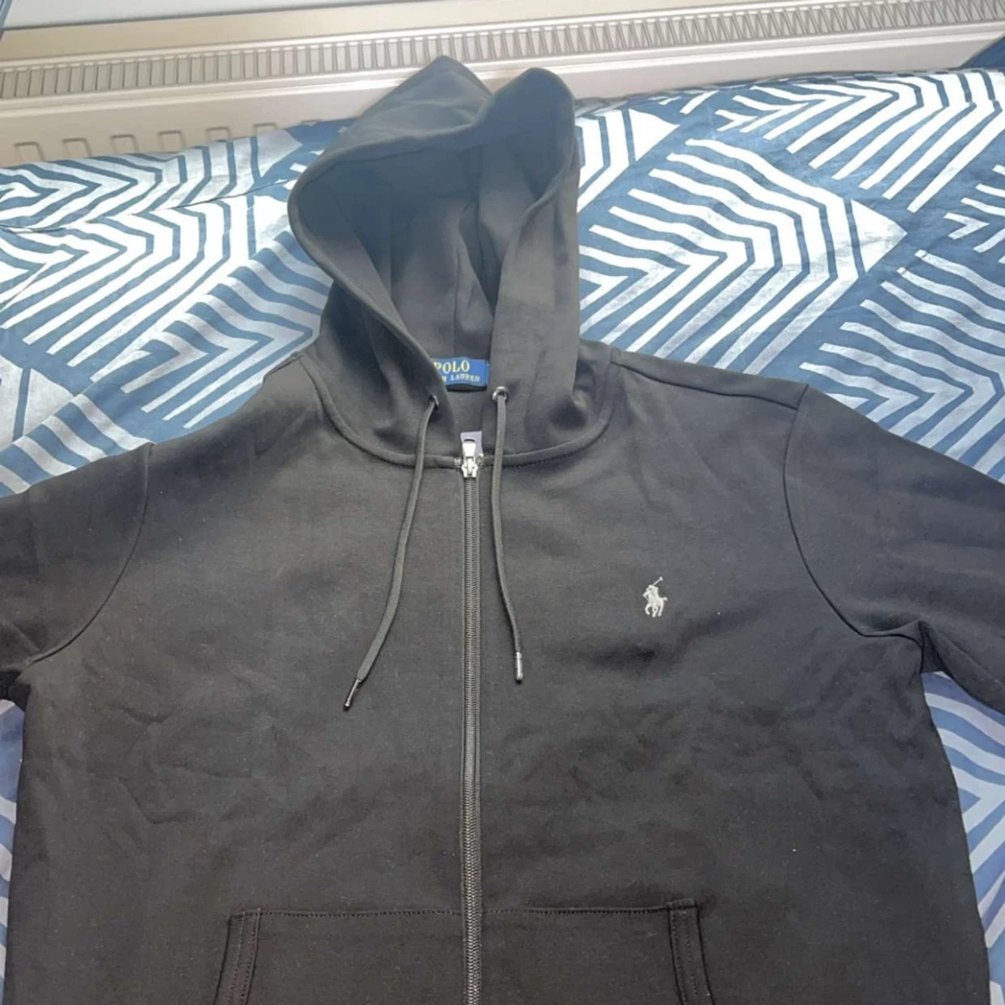 Svart hoodie från Polo Ralph Lauren