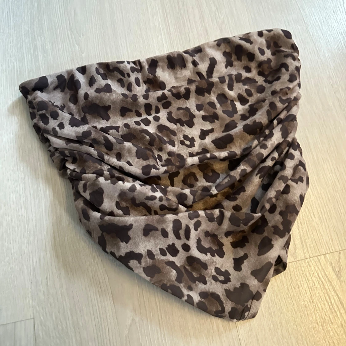 Leopardmönstrad croppedtop 