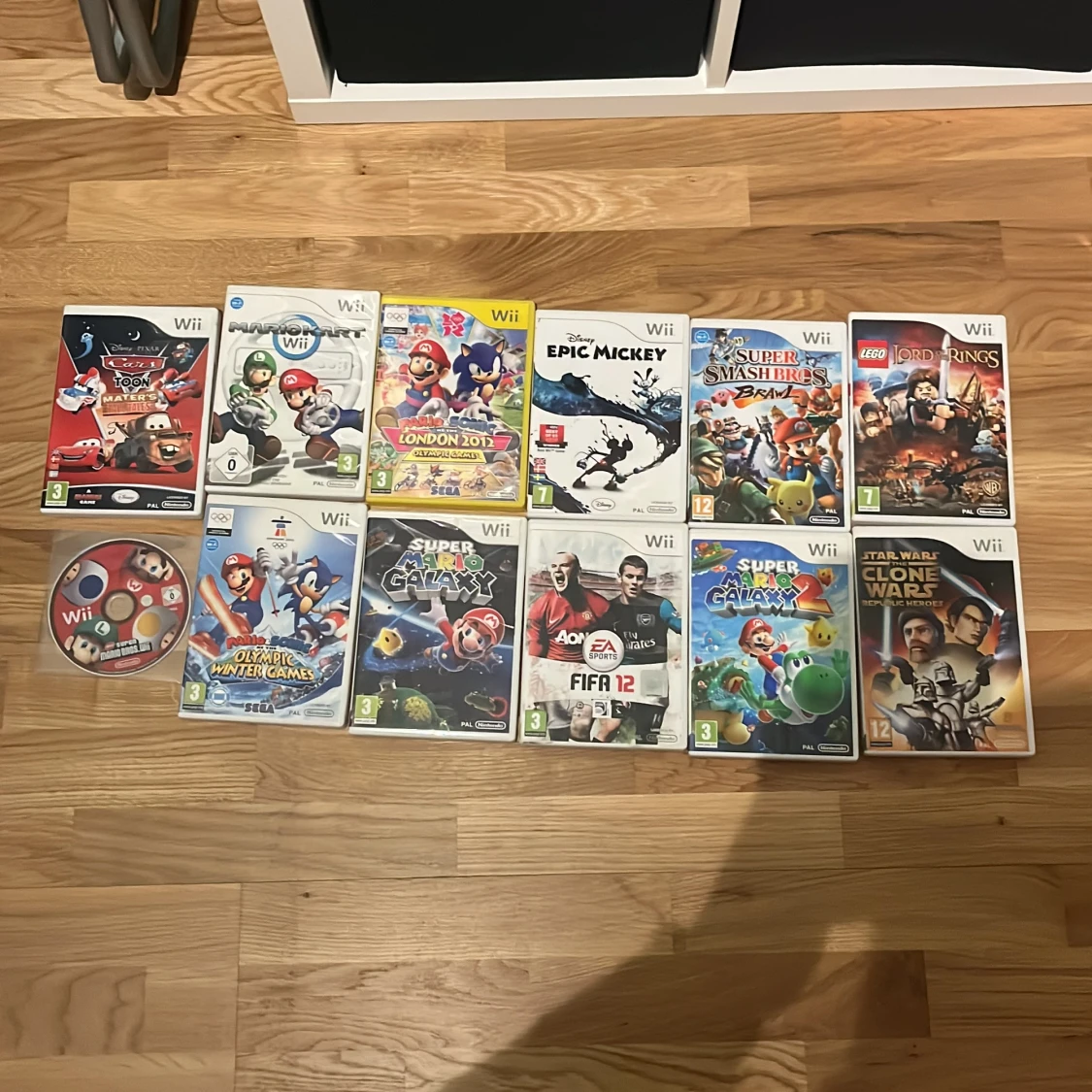 Nintendo Wii spelpaket - 12 titlar - 2