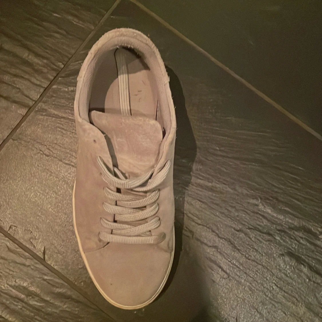 Grå selected homme skor  - 2