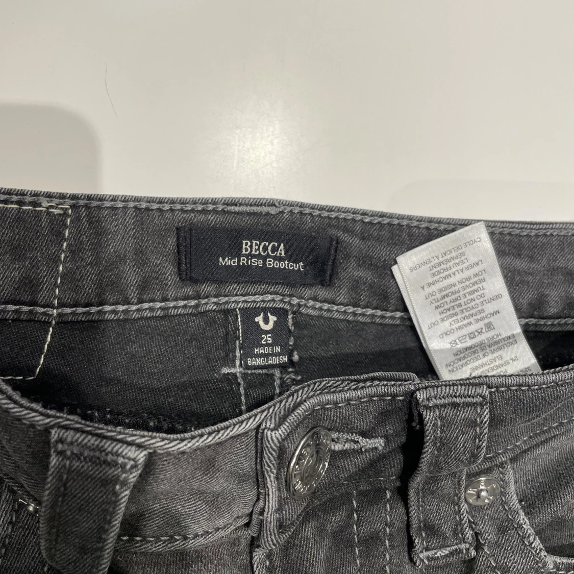 True Religion Becca grå bootcut jeans - 3