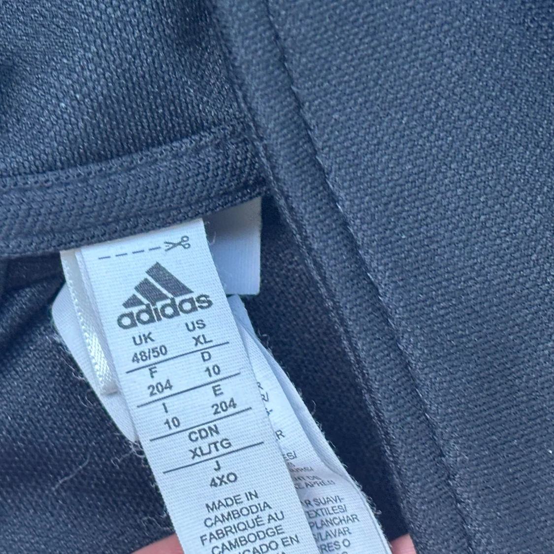 Svart Adidas zip up XL - 1