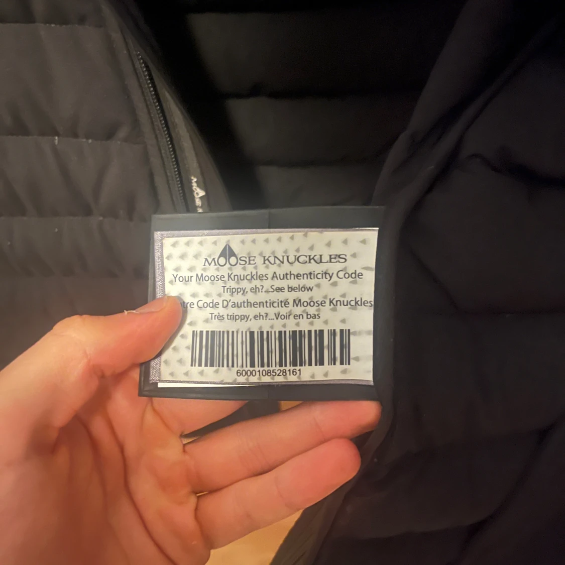 Svart pufferjacka Moose Knuckles L - 2