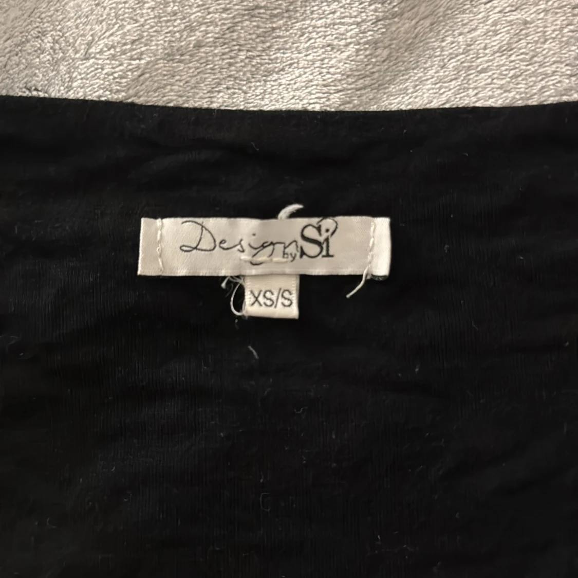 Svart långärmad topp Design by Si - 2