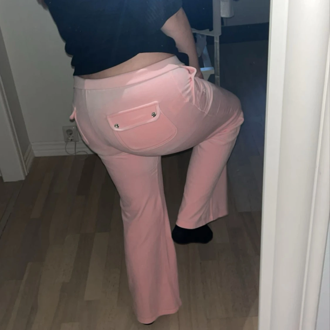 Ljusrosa Juicy couture byxor