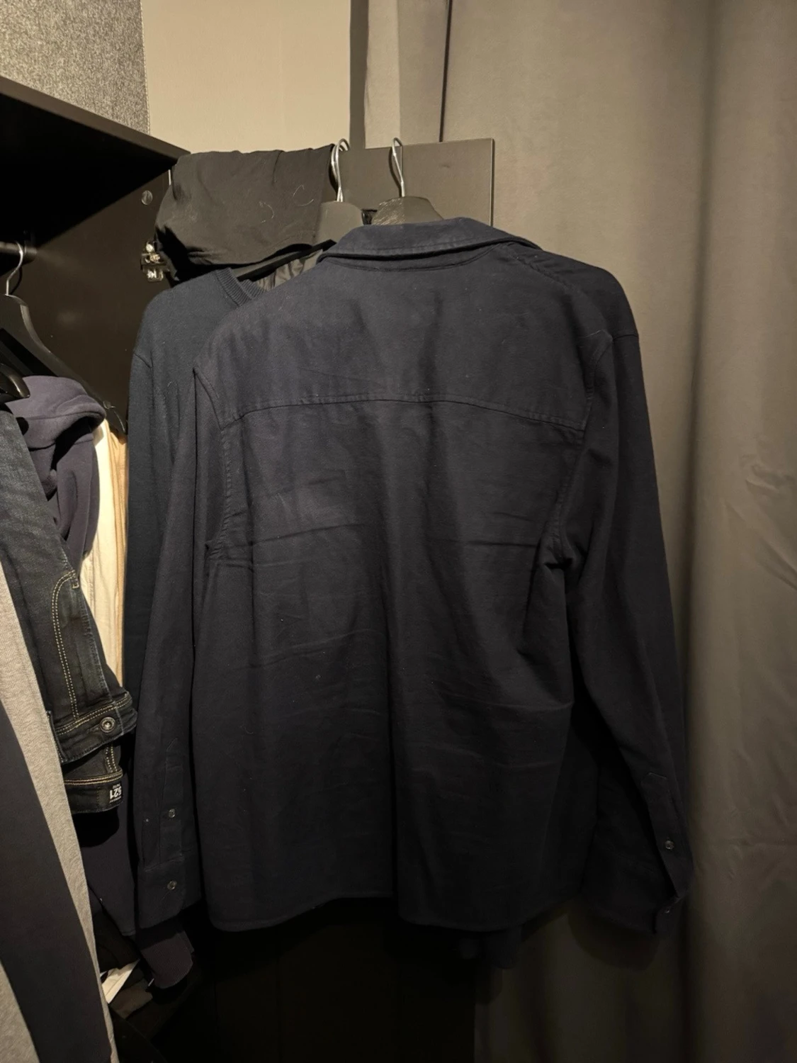 Mörkblå overshirt från Brothers - 1