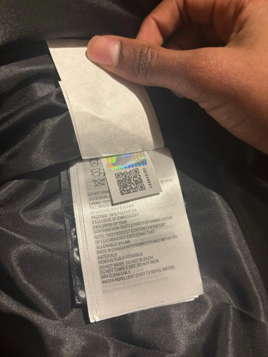 Svart dunjacka från Canada Goose - 5