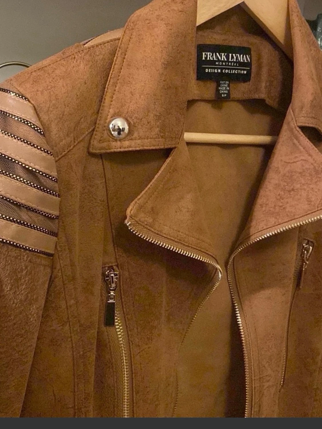 Brun mockajacka från Frank Lyman - 1