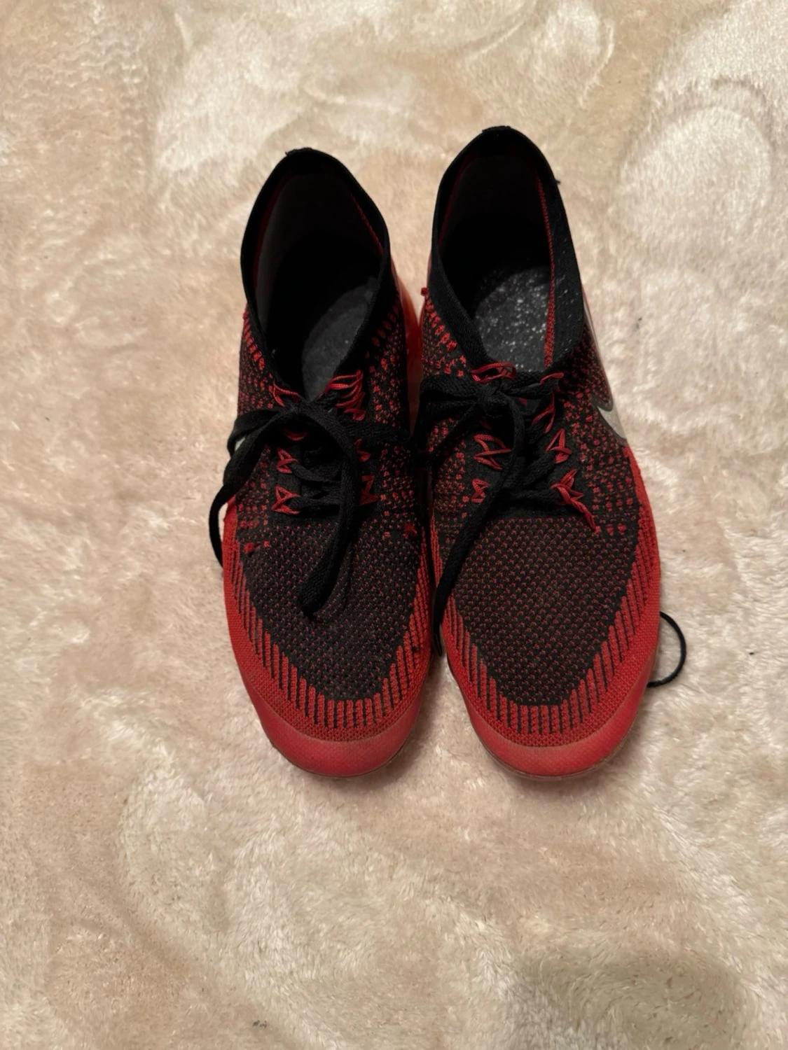 Nike Vapormax Flyknit röd/svart - 1