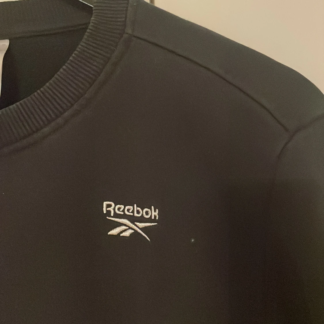 Svart Reebok sweatshirt i bomull S - 3