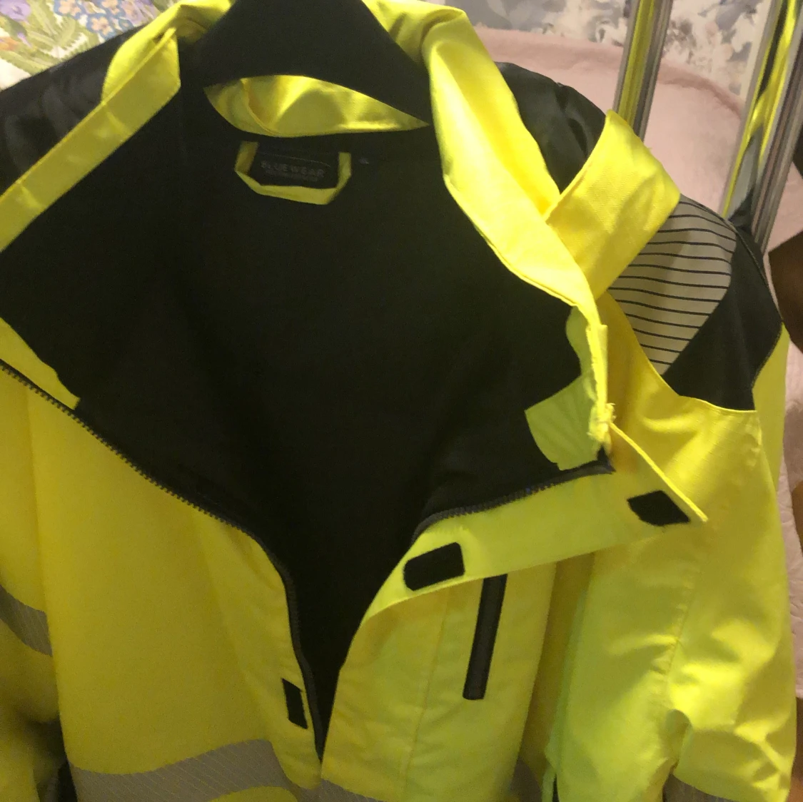 Gul reflexjacka från Bluewear - 1