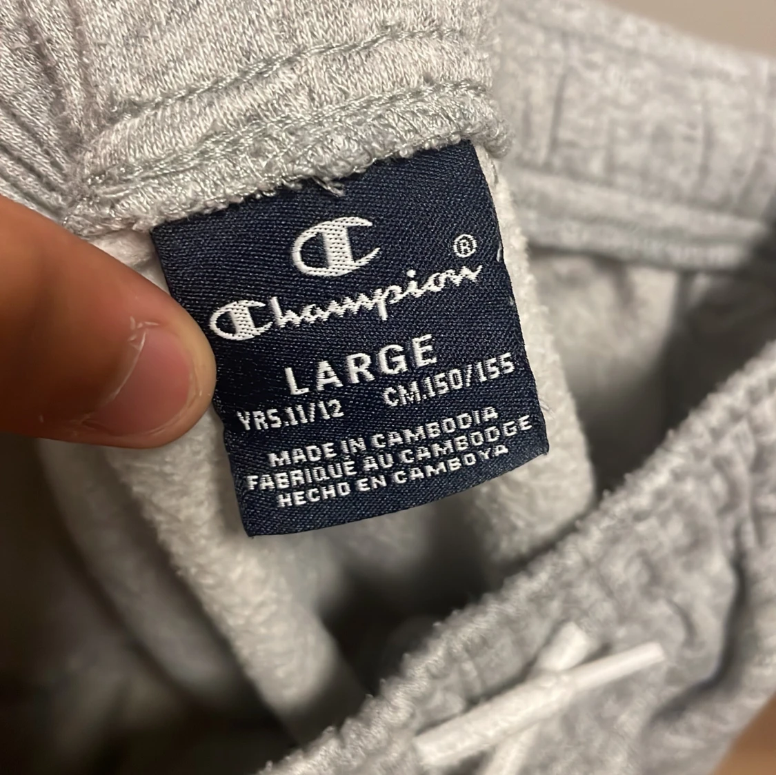 Grå mjukisbyxor från Champion - 2
