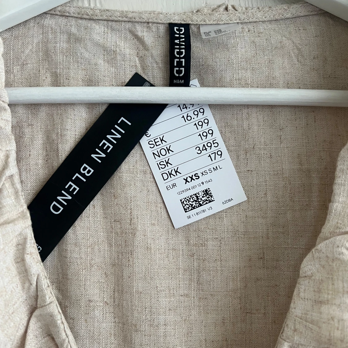 NY H&M linne blus populär, slutsåld - 3