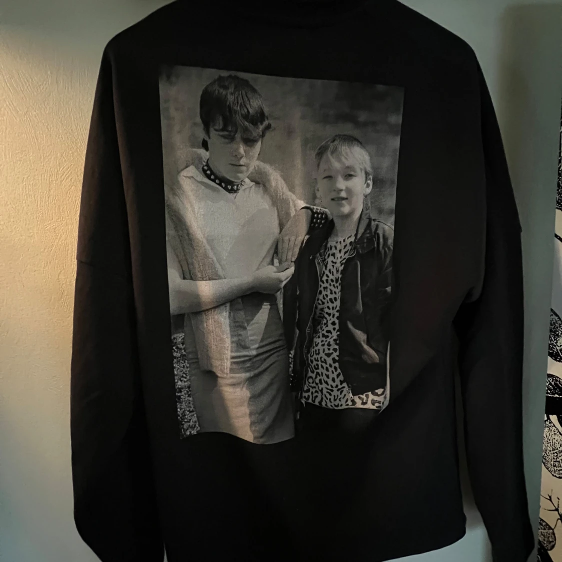 Svart Raf Simons x Fred Perry sweatshirt XS - 2