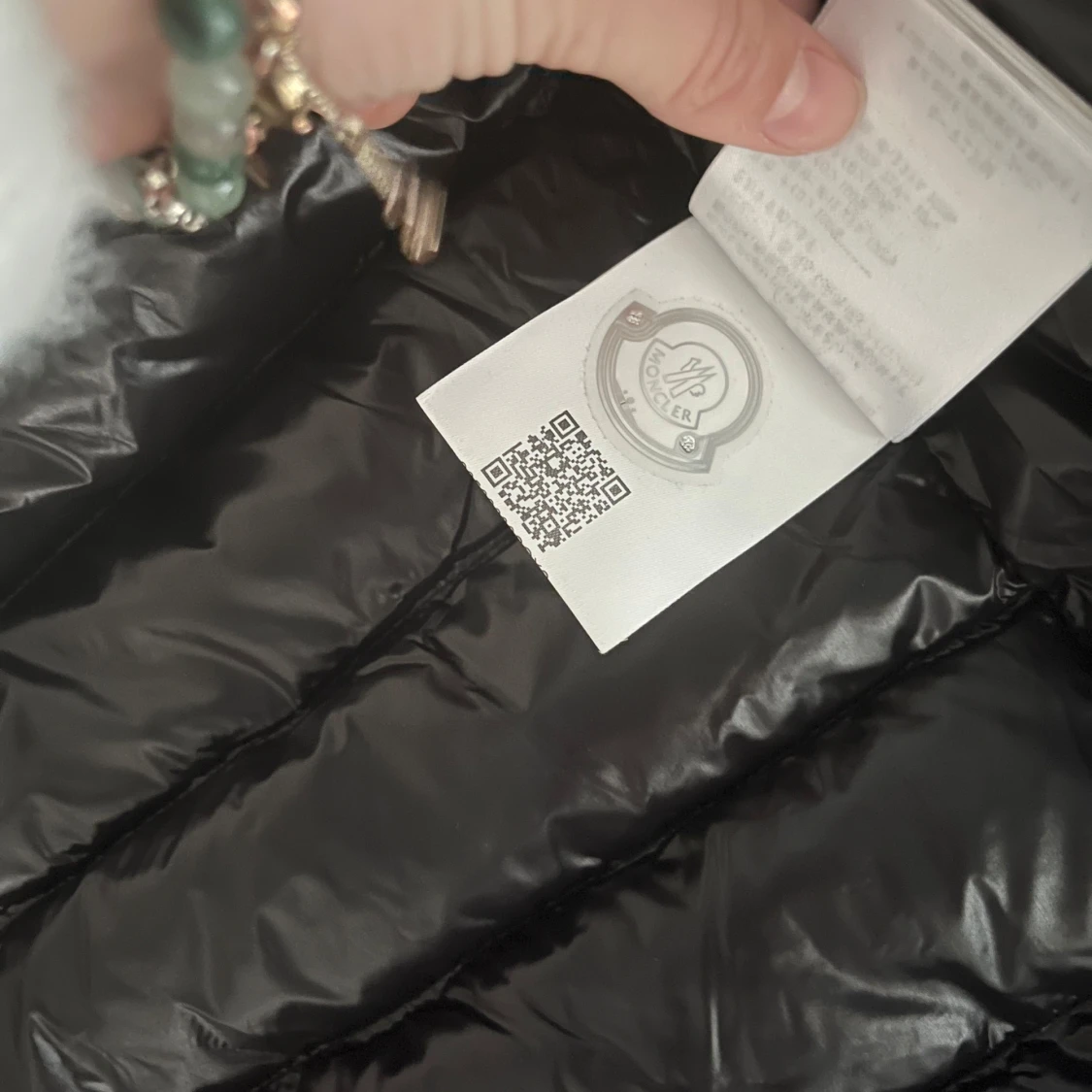 Svart dunväst moncler - 4