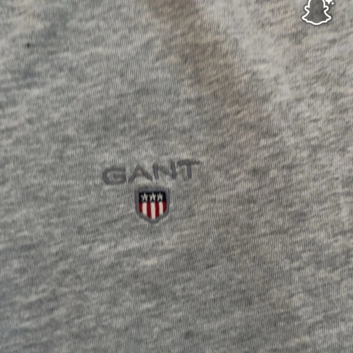 Grå t-shirt från GANT i bomull - 2
