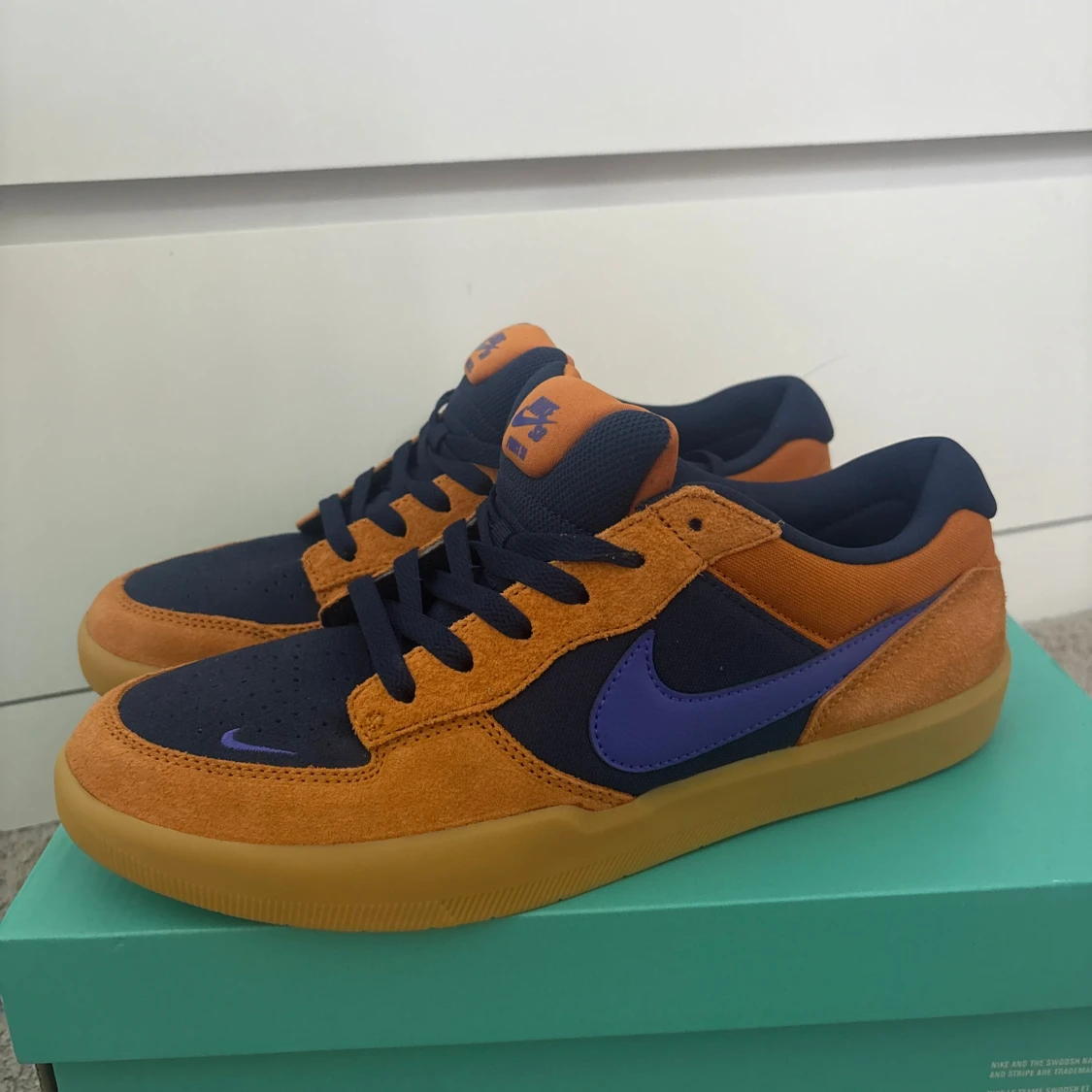 Nike SB Force 58 orange/lila sneakers