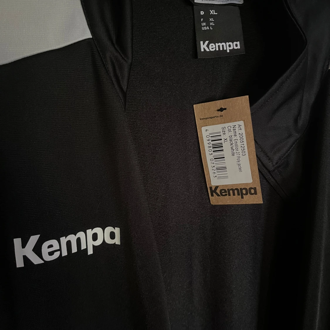 Svart träningsjacka från Kempa XL - 2