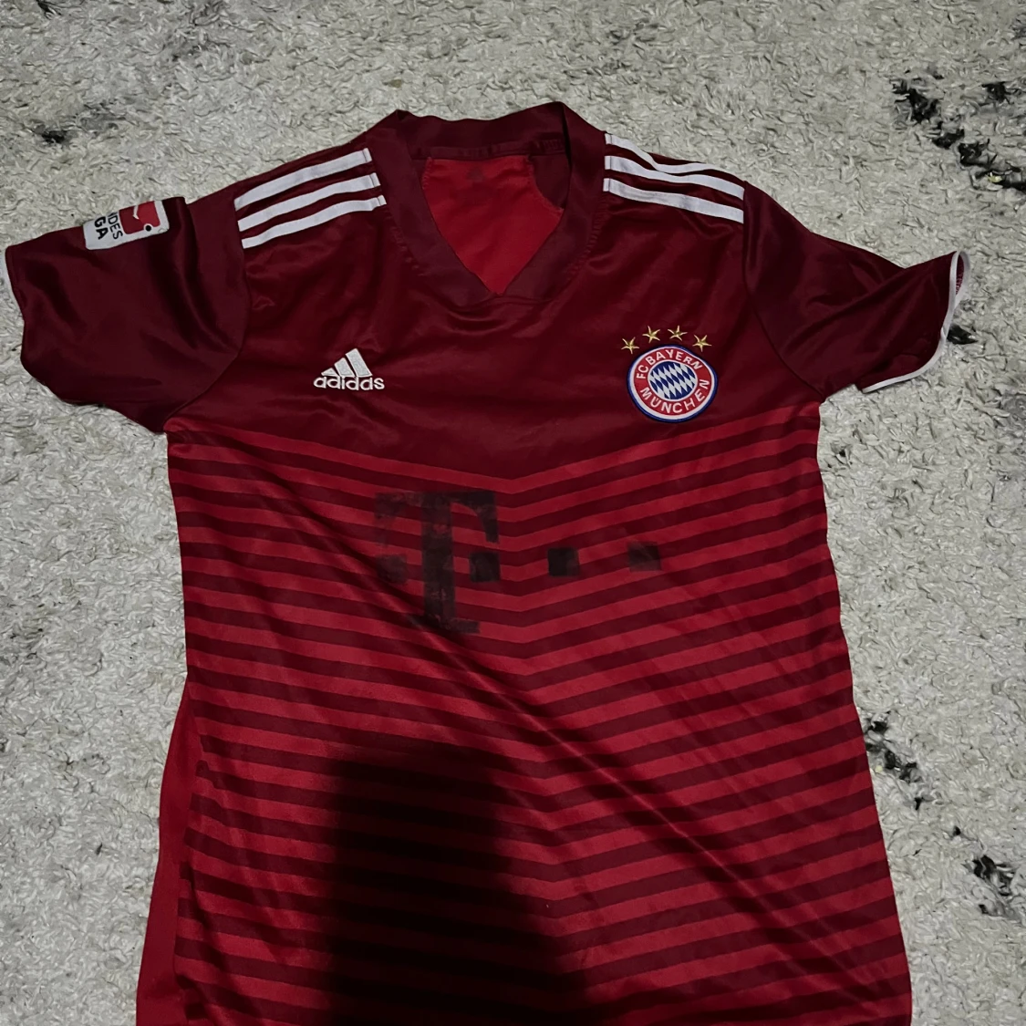 Bayern München röd matchtröja Adidas M