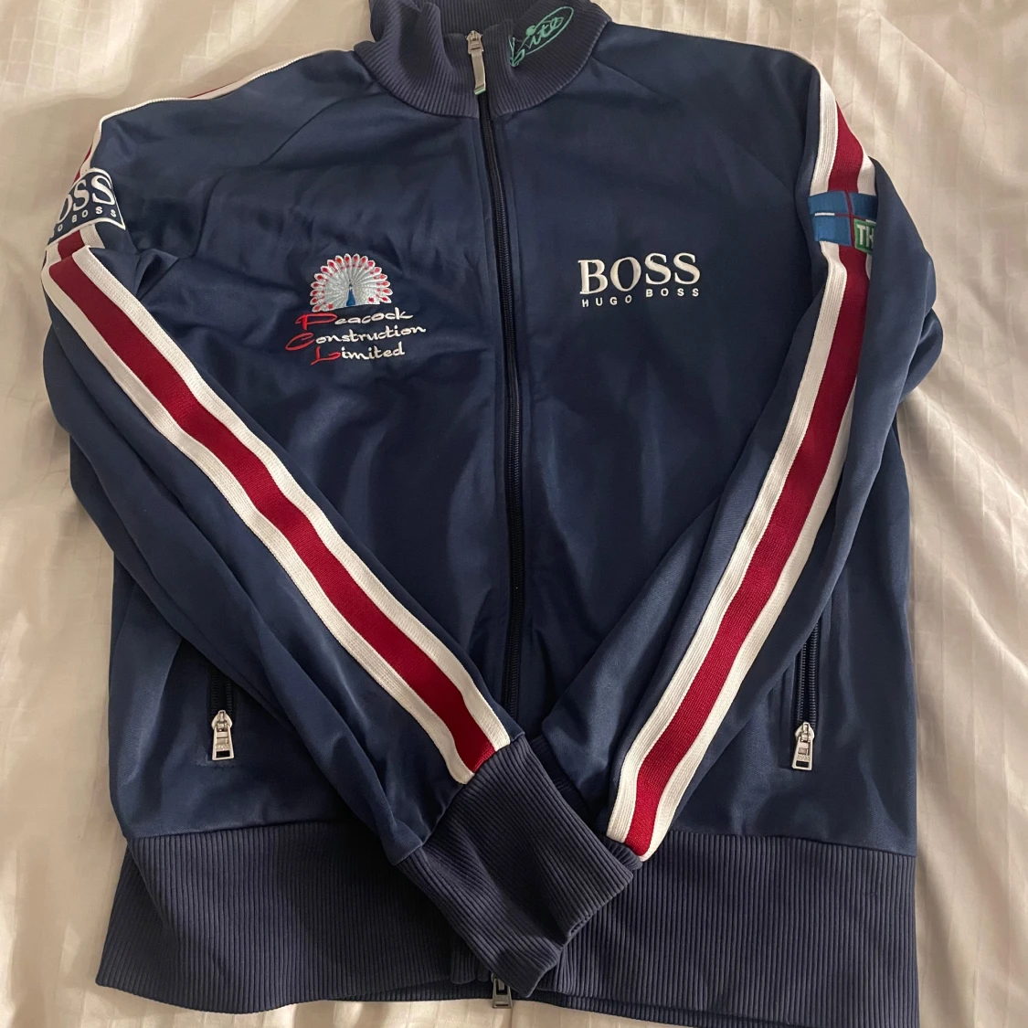 Blå vindjacka från Hugo Boss M