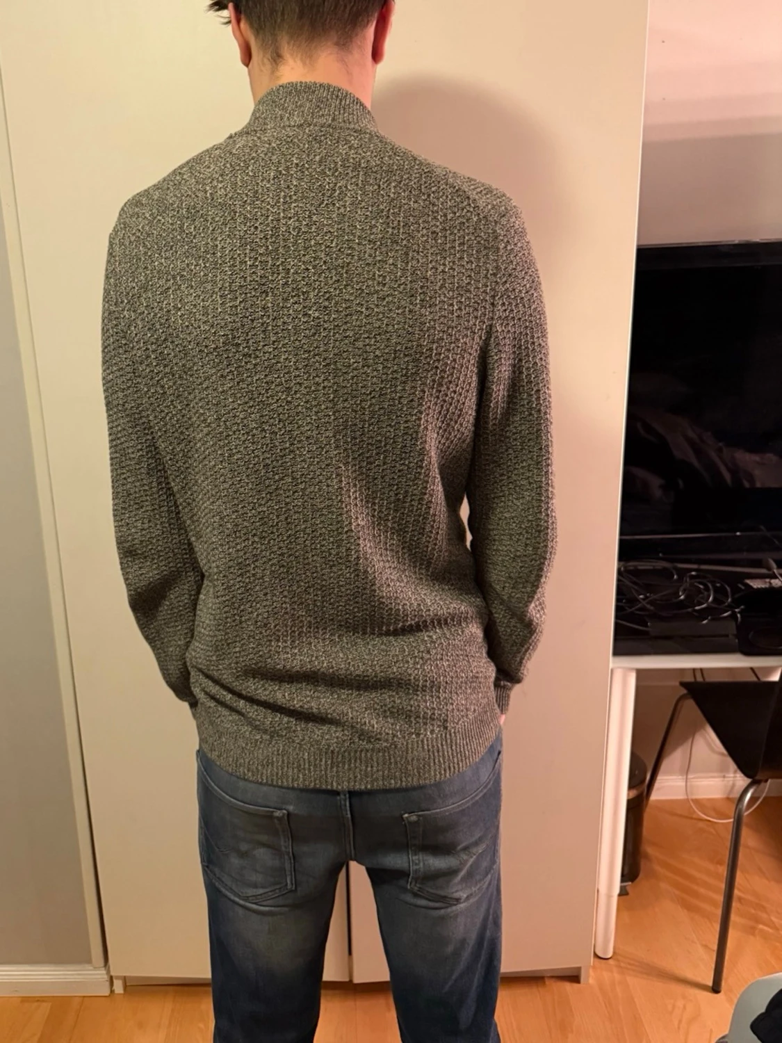 Grå kofta från Massimo Dutti, M - 1