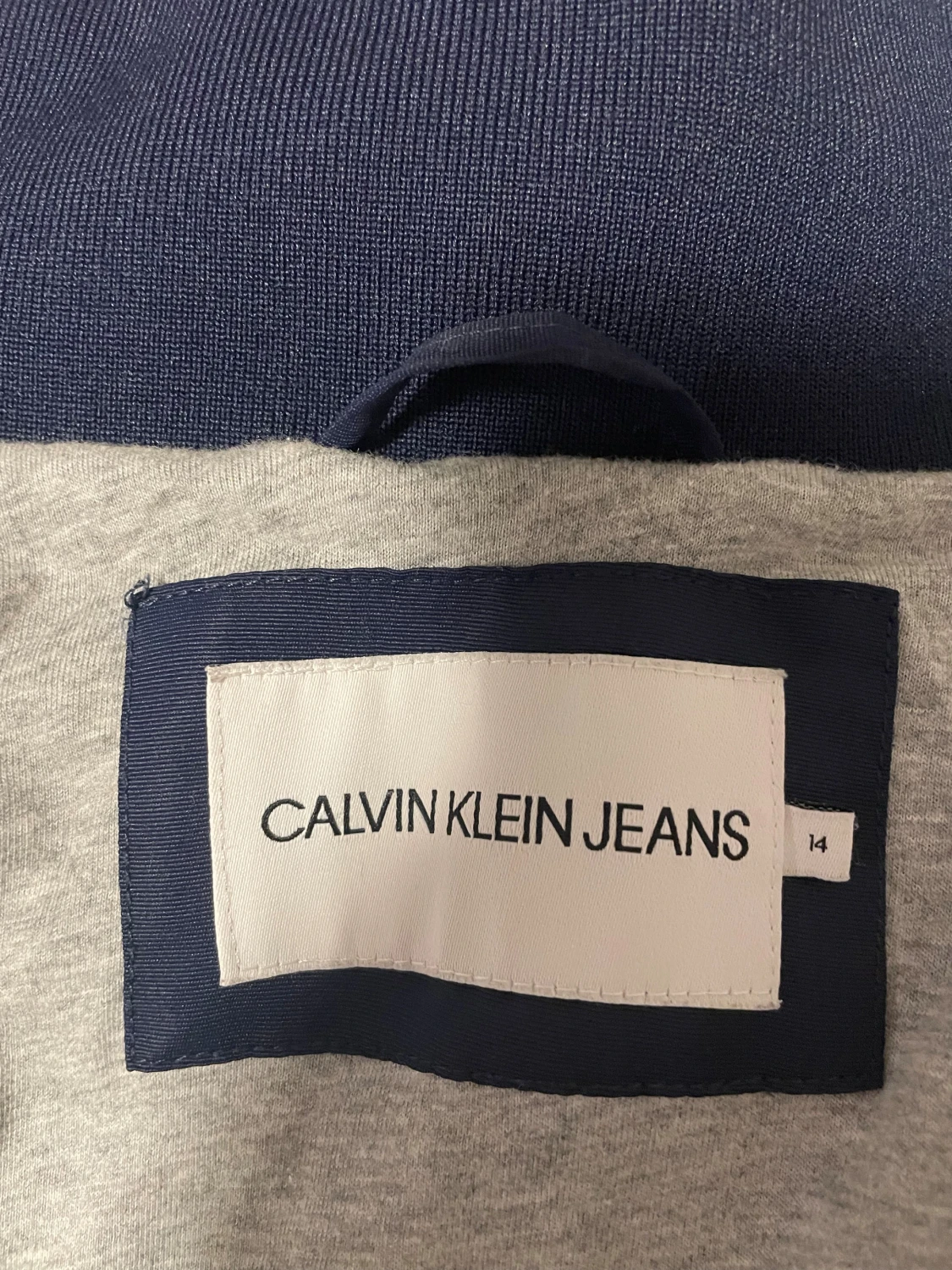 Blå vindjacka från Calvin Klein Jeans - 2