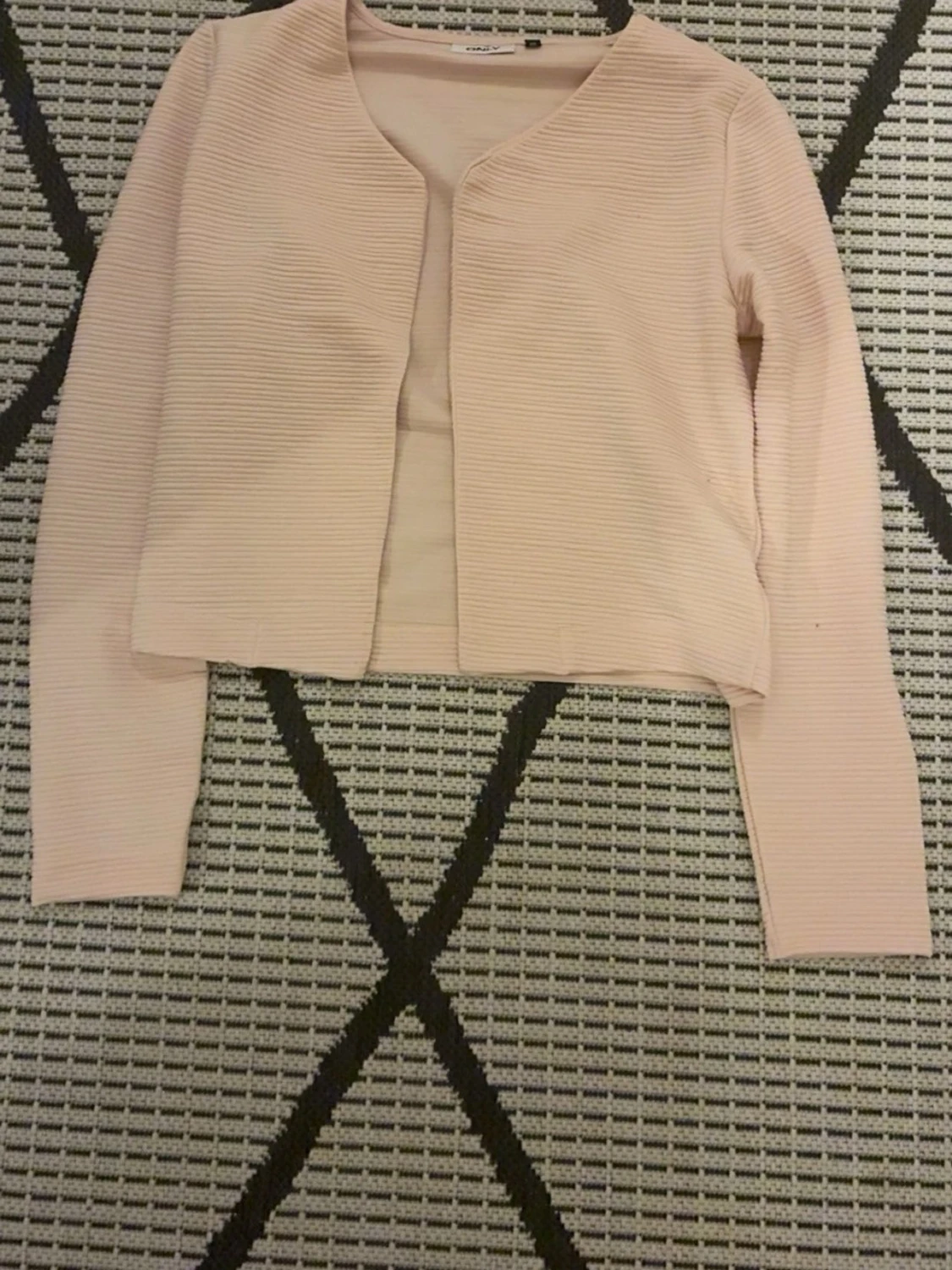 Ljusrosa cardigan jacka från ONLY - 2