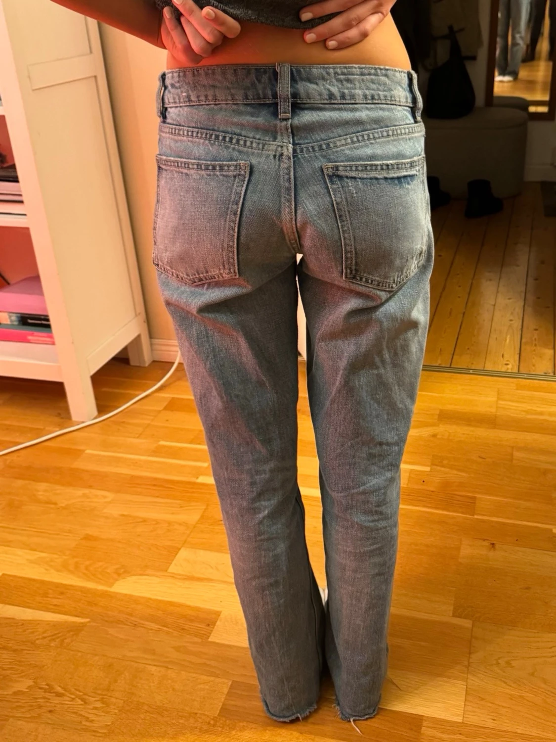 Lågmidjade jeans Zara - 1