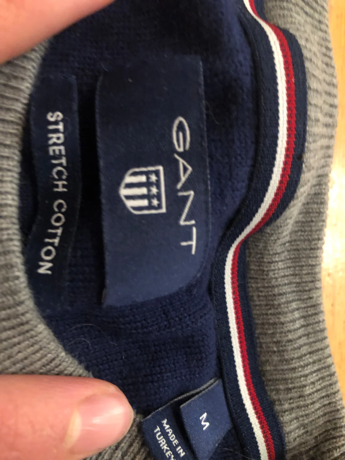 Grå bomullströja från GANT - 2