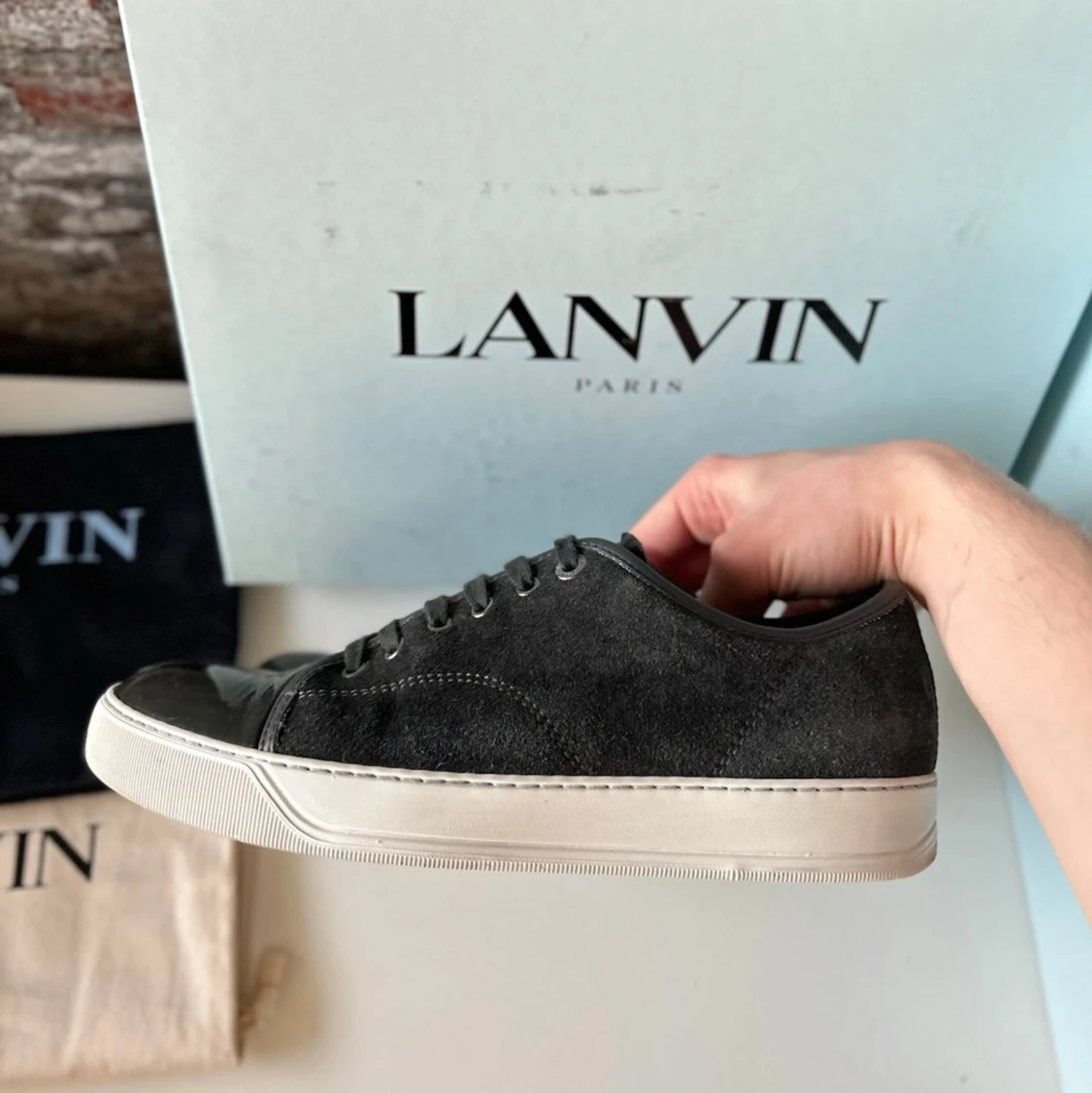 Lanvin cap toe skor - 1