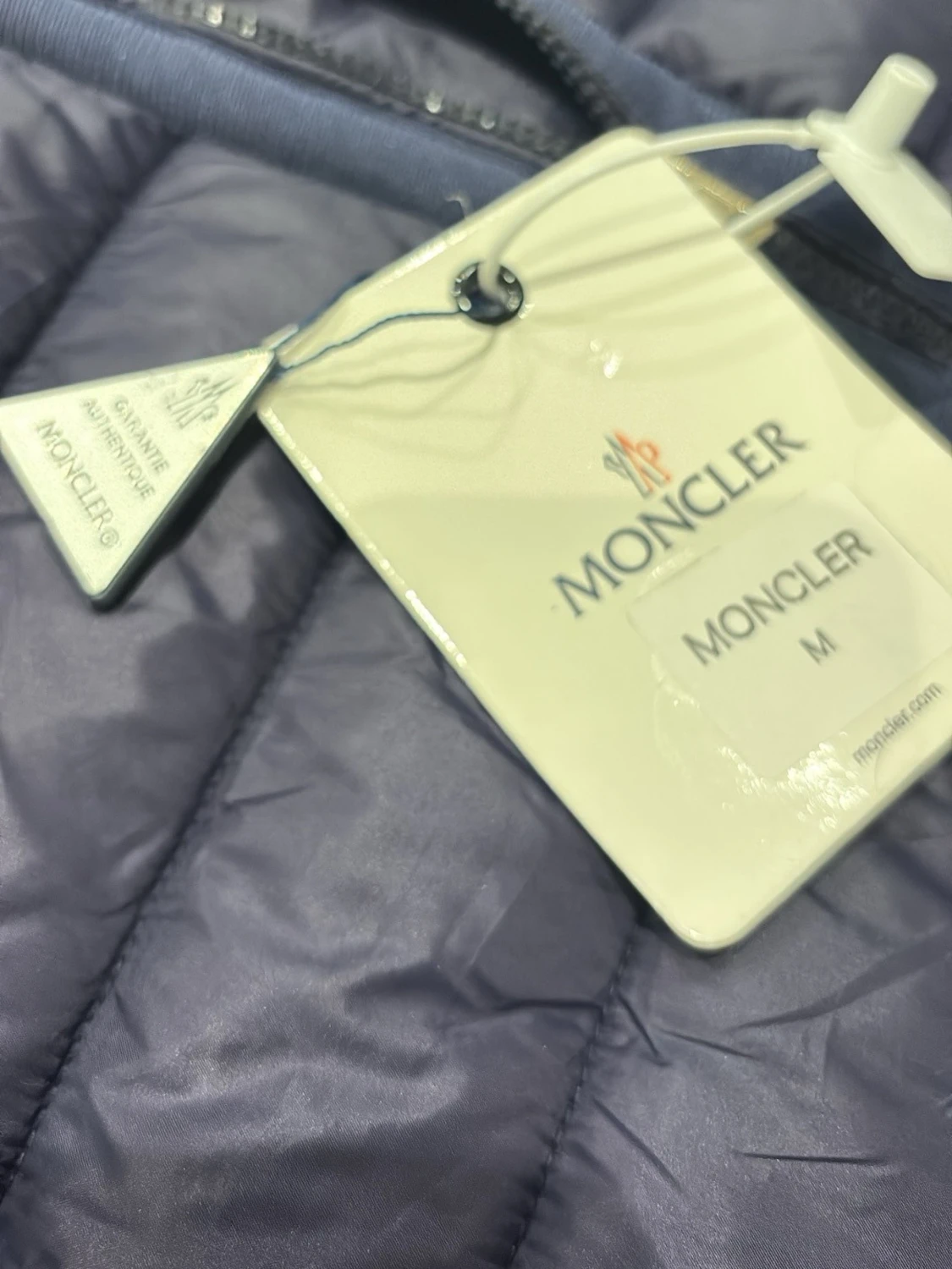Mörkblå dunväst från Moncler - 1