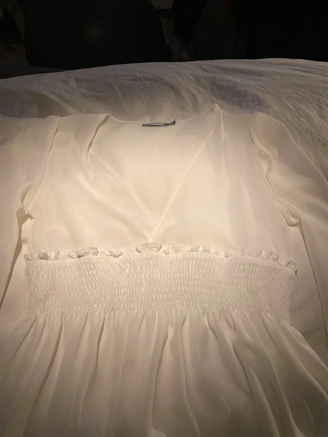 Vit klänning - 1