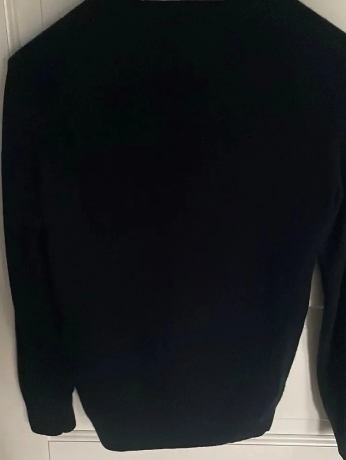 Marinblå stickad tröja Oscar Jacobson S  - 3