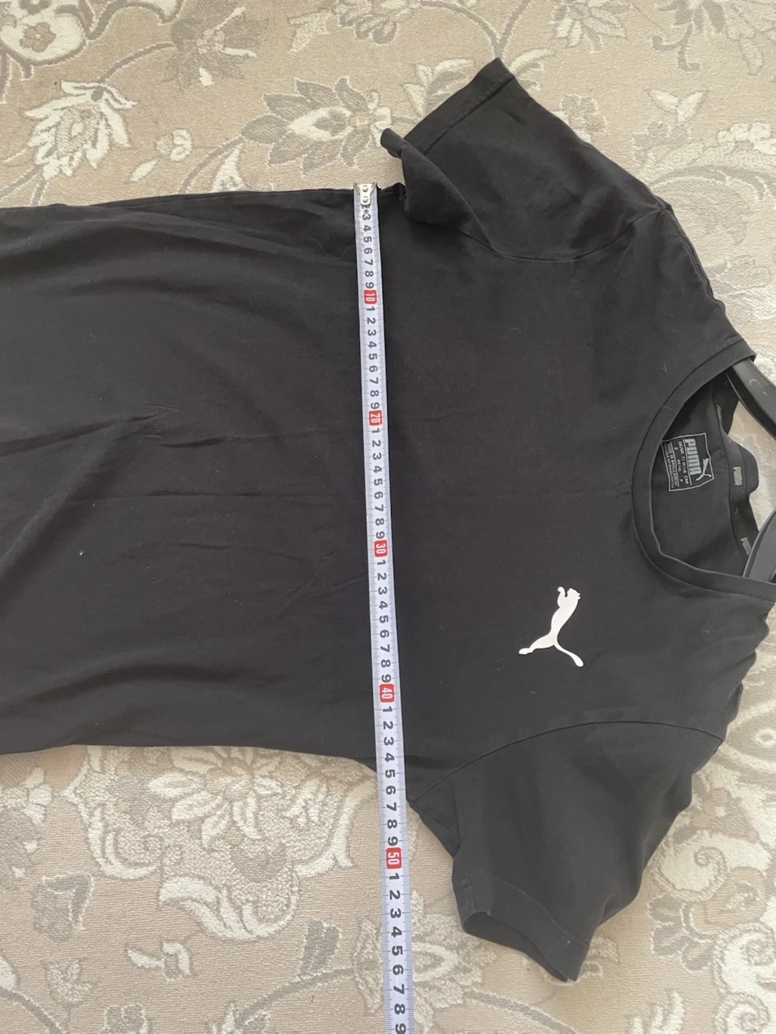 Svart Puma t-shirt med logga - 4