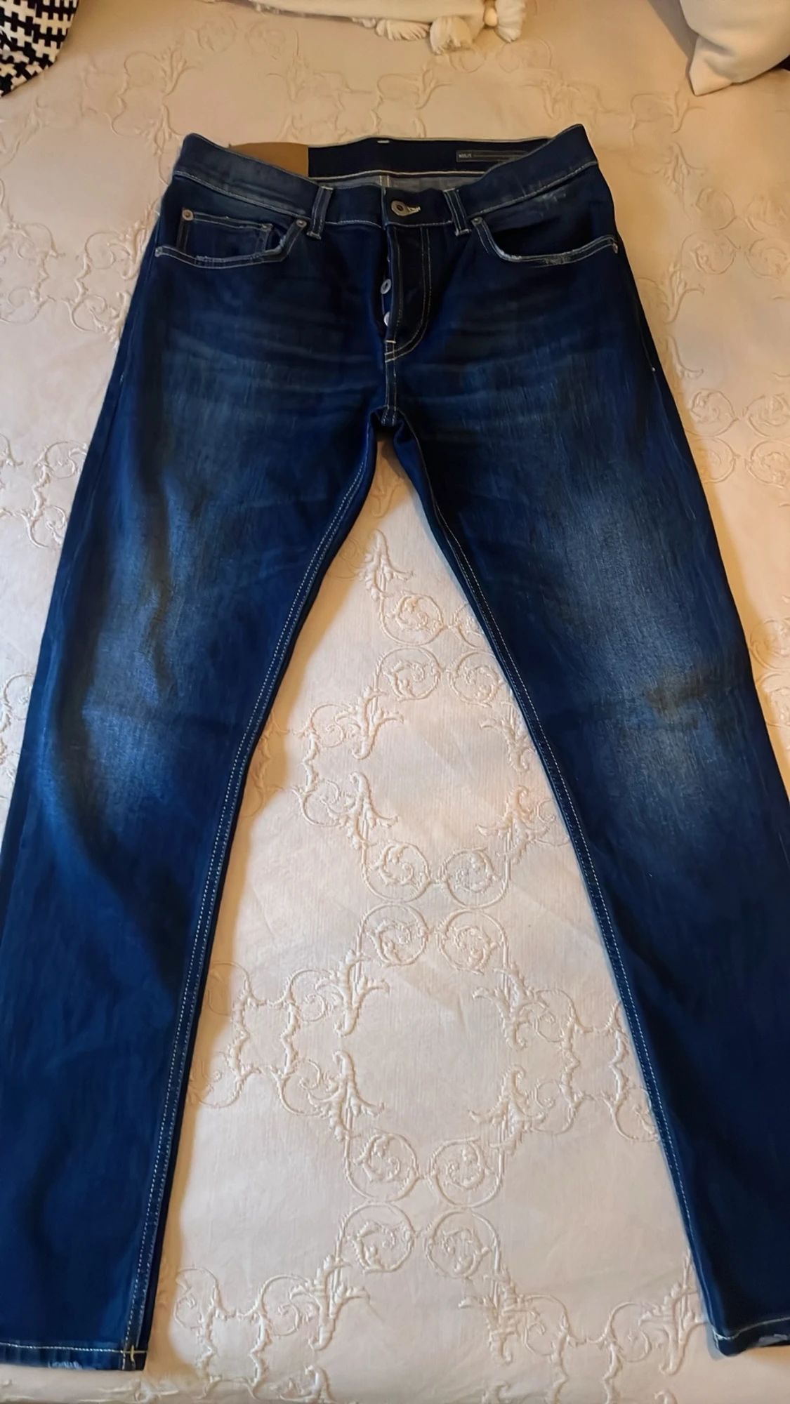Blå Dondup mius jeans