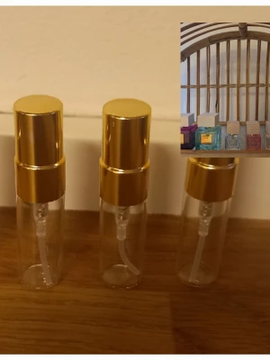 Rituals splitpaket 🌟 - 3 stycken 3 ml glasdekanter med spray 🌟Välj bland dessa dofter 🔅Ciel rouge 🔅Soleil d'or Ocean infini 🔅Reve de Hanami 🔅Fleurs de L'Himalaya 🔅Rituals of Karma 🔅Rituals of Ayurveda