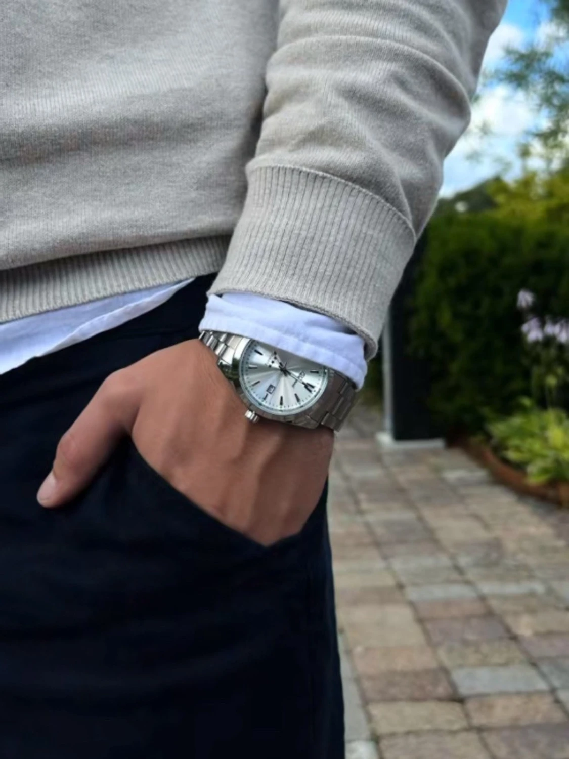 Doventi klocka x Silverfärgad  - 1