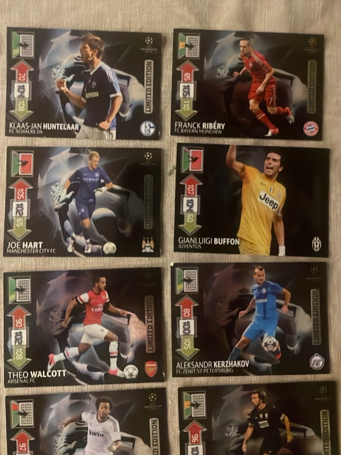 Panini champions league limited edition kort - 4