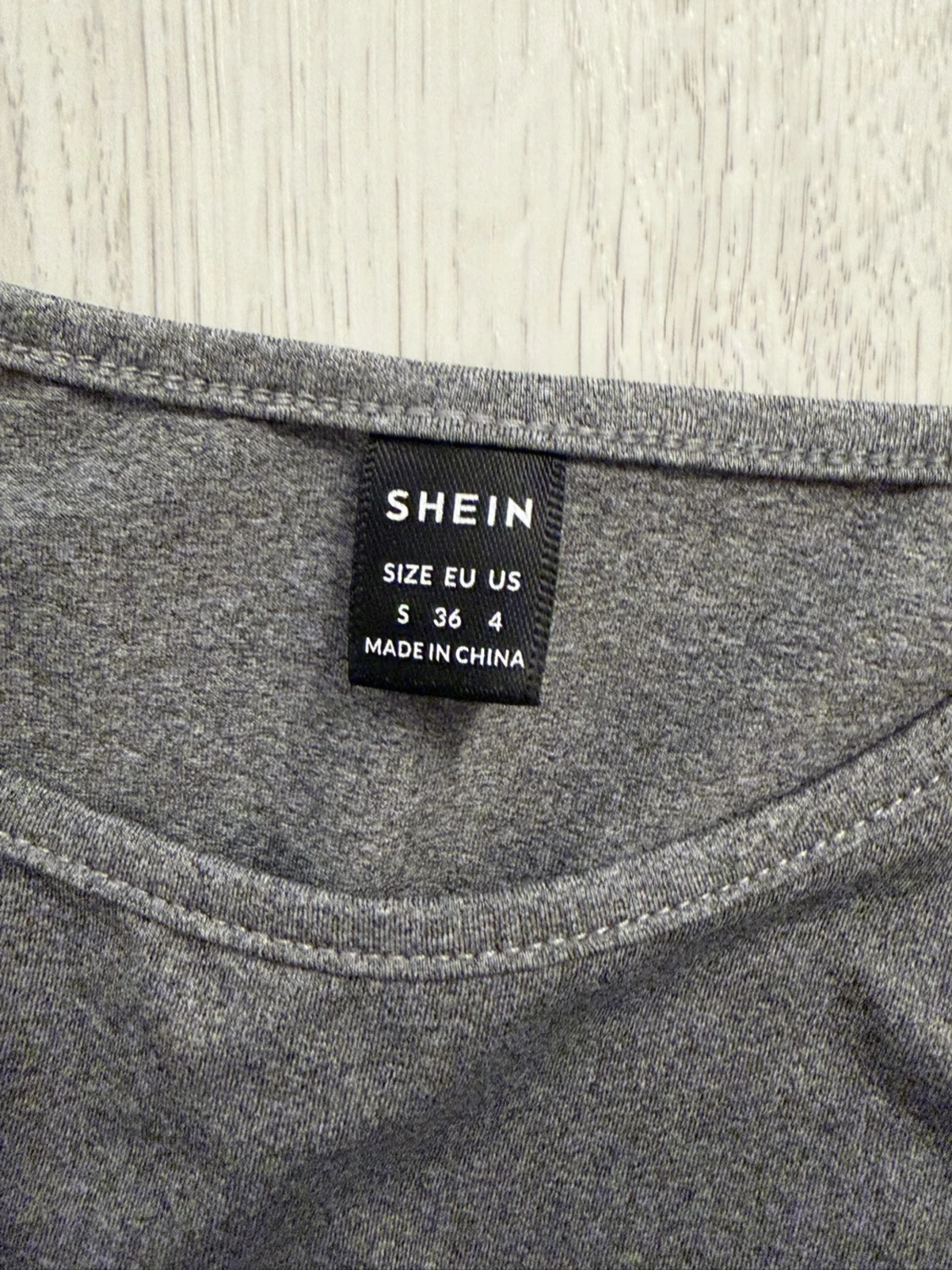 Grå långklänning från SHEIN - 1