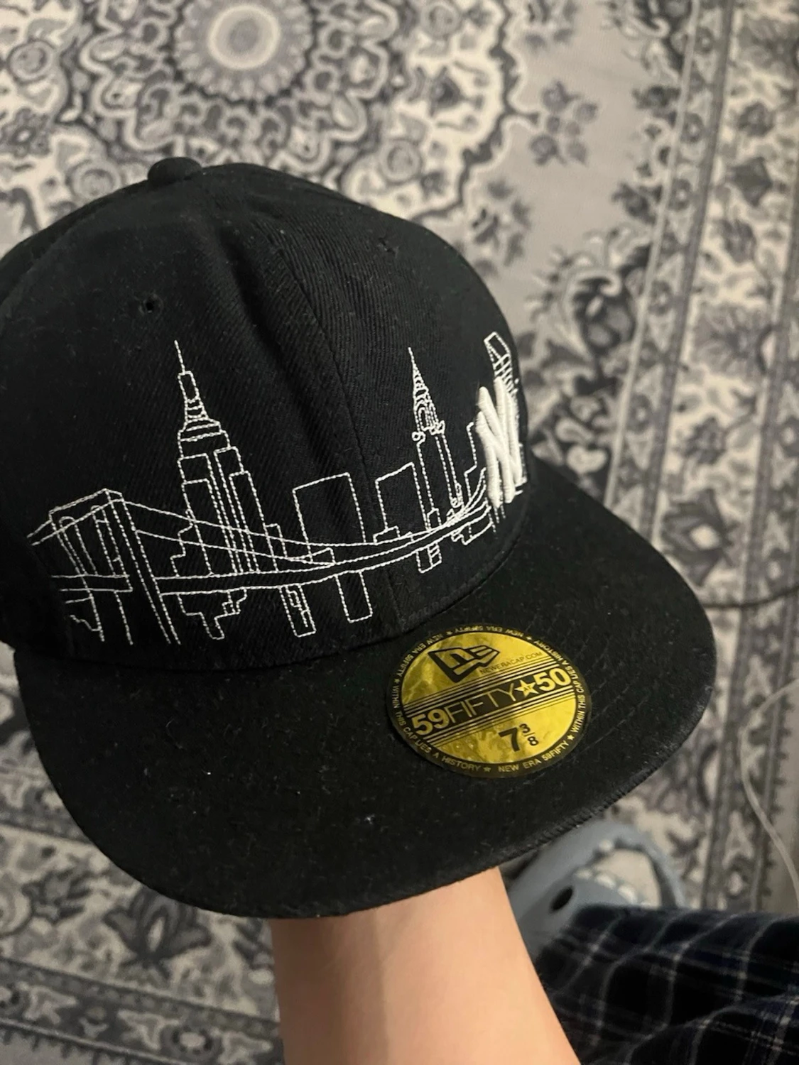 Svart New Era NY keps 59FIFTY - 2