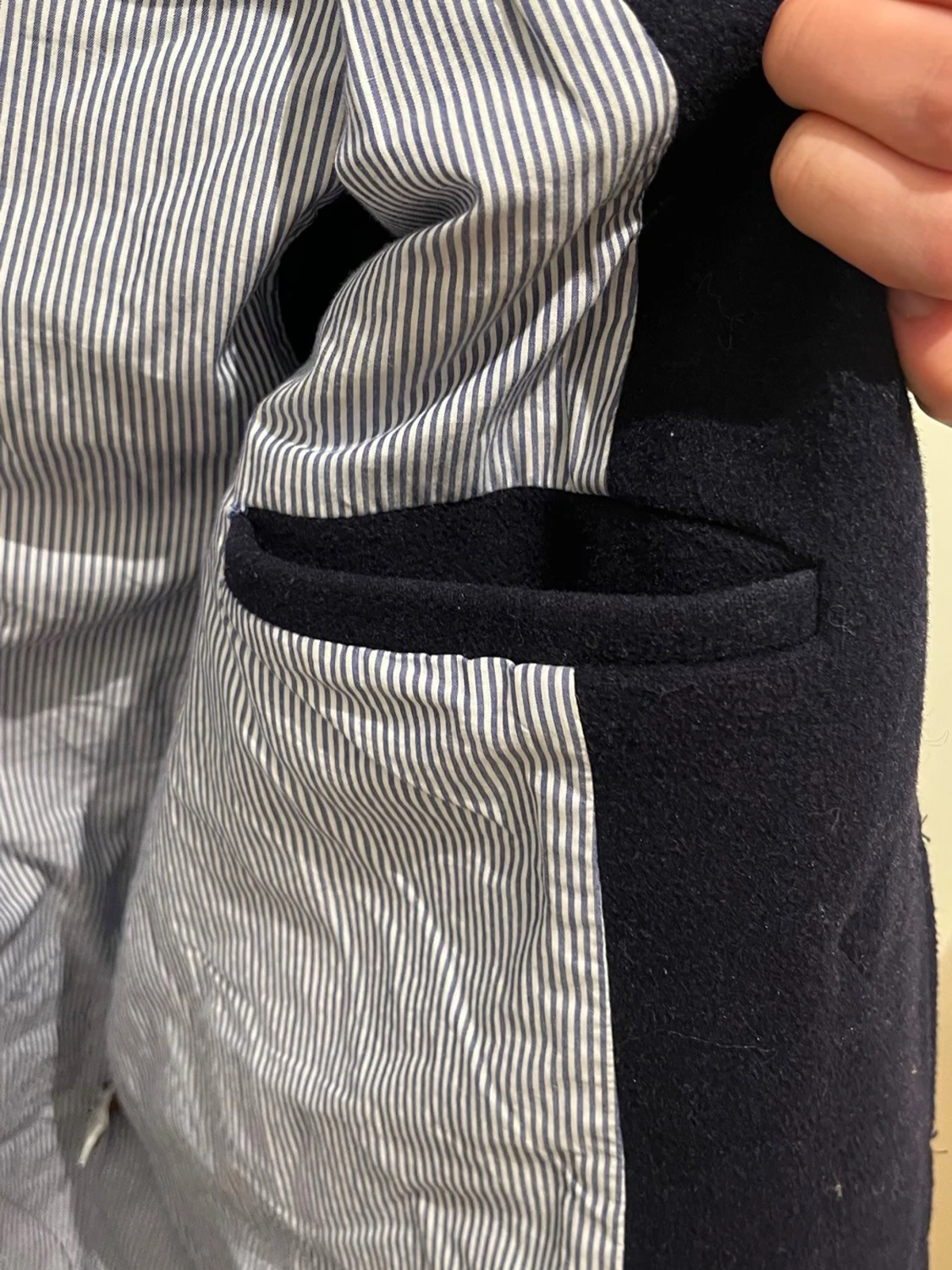 Mörkblå rock från Percival - 6