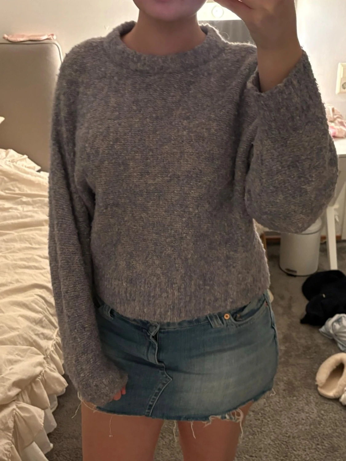 Stickad tröja - 1