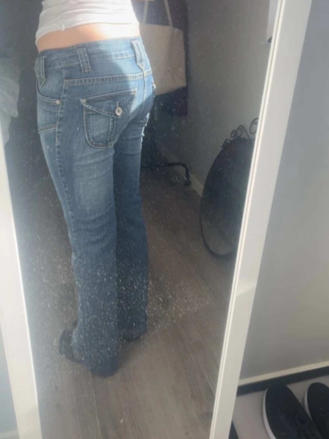 Lågmidjade jeans 