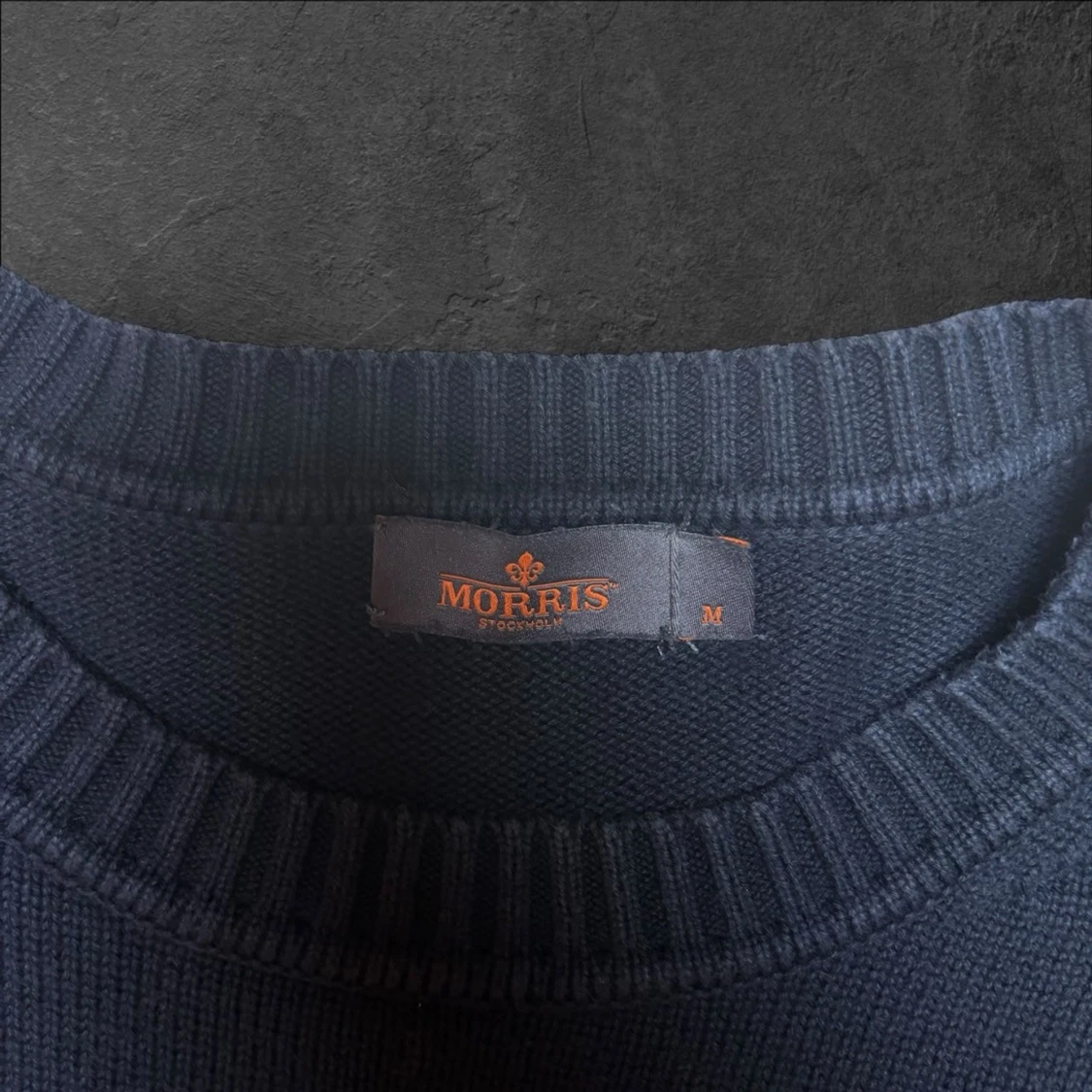 Morris stickad tröja - herr strl M - 2