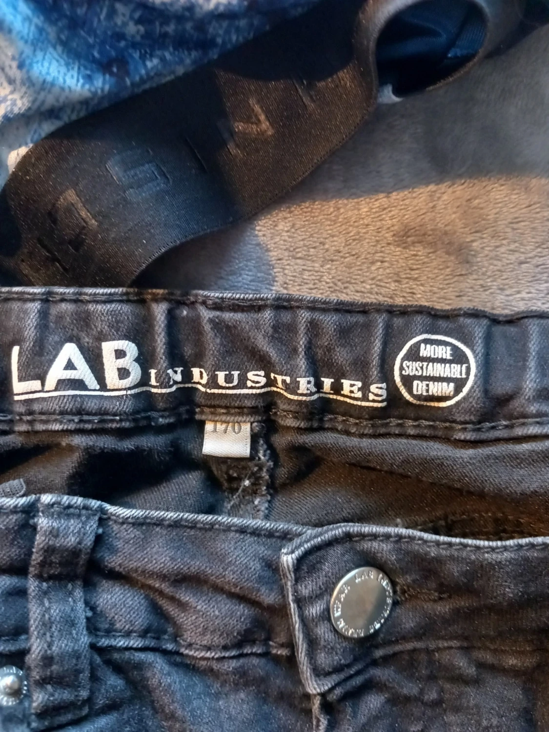 Svarta skinny jeans från LAB Industries(Lindex) - 3