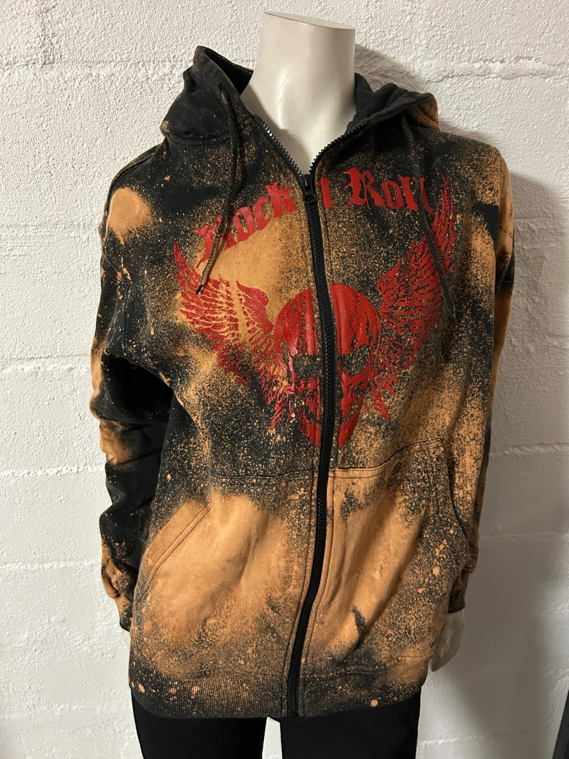 HUVJACKA specialgjort mönster stl L.